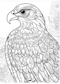 Águila mandala es un dibujo de animales para colorear gratis, con contornos negros claros y detalles fáciles de imprimir para niños. Abre el archivo PNG, imprímelo en A4 y úsalo en casa, en el jardín de infancia o en la escuela.
