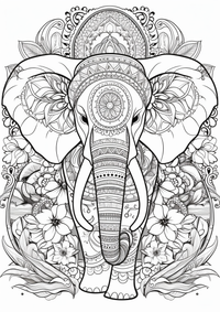 Hermoso elefante es un dibujo de animales para colorear gratis, con contornos negros claros y detalles fáciles de imprimir para niños. Abre el archivo PNG, imprímelo en A4 y úsalo en casa, en el jardín de infancia o en la escuela.