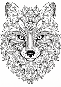 Zorro mandala es un dibujo de animales para colorear gratis, con contornos negros claros y detalles fáciles de imprimir para niños. Abre el archivo PNG, imprímelo en A4 y úsalo en casa, en el jardín de infancia o en la escuela.