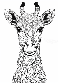 Jirafa mandala es un dibujo de animales para colorear gratis, con contornos negros claros y detalles fáciles de imprimir para niños. Abre el archivo PNG, imprímelo en A4 y úsalo en casa, en el jardín de infancia o en la escuela.