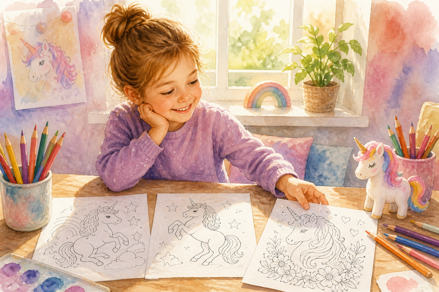 Why Unicorns Are So Popular—and Perfect for Coloring