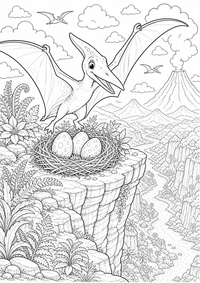 Dinosaurio Pteranodon felsenklippe es un dibujo de dinosaurio para colorear gratis, con contornos negros claros y detalles fáciles de imprimir para niños. Abre el archivo PNG, imprímelo en A4 y úsalo en casa, en el jardín de infancia o en la escuela.