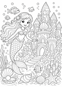 Mermaid पर Korallenpalast — कलरिंग पेज एक मुफ्त A4 कलरिंग पेज है, जिसमें स्पष्ट काली रूपरेखाएँ और रंग भरने के लिए साफ़ क्षेत्र हैं। पंजीकरण आवश्यक नहीं।
