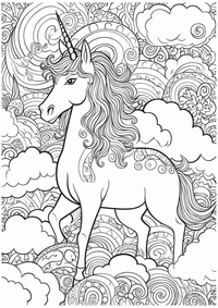 Hermoso unicornio mandala es un dibujo de fantasía para colorear gratis, con contornos negros claros y detalles fáciles de imprimir para niños. Abre el archivo PNG, imprímelo en A4 y úsalo en casa, en el jardín de infancia o en la escuela.
