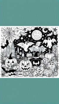 Halloween mundo de sueños 37 es un dibujo de Halloween para colorear gratis, con contornos negros claros y detalles fáciles de imprimir para niños. Abre el archivo PNG, imprímelo en A4 y úsalo en casa, en el jardín de infancia o en la escuela.