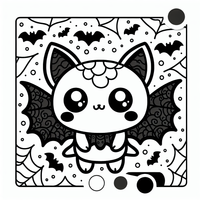 Dulce murciélago dibujo para colorear es un dibujo de Halloween para colorear gratis, con contornos negros claros y detalles fáciles de imprimir para niños. Abre el archivo PNG, imprímelo en A4 y úsalo en casa, en el jardín de infancia o en la escuela.