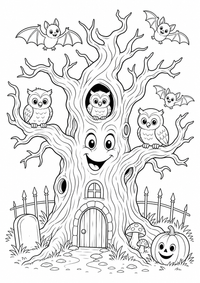 Cat com pumpkin - detalhada cena — página para colorir é uma página gratuita para colorir e imprimir em A4, com contornos pretos nítidos e áreas claras para colorir. Sem cadastro.