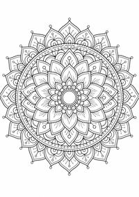 Loto mandala es un dibujo de mandala para colorear gratis, con contornos negros claros y detalles fáciles de imprimir para niños. Abre el archivo PNG, imprímelo en A4 y úsalo en casa, en el jardín de infancia o en la escuela.