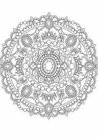 Perlas mandala es un dibujo de mandala para colorear gratis, con contornos negros claros y detalles fáciles de imprimir para niños. Abre el archivo PNG, imprímelo en A4 y úsalo en casa, en el jardín de infancia o en la escuela.