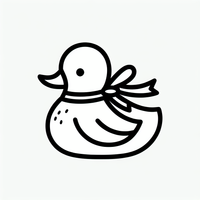 Diese süße Ente mit einem Schal ist bereit, von dir farbenfroh gestaltet zu werden. Hol deine Buntstifte heraus und erwecke diese entzückende Ente zum Leben auf unserer Malvorlagen-Webseite.