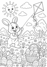 Osterhase Drachen — कलरिंग पेज एक मुफ्त A4 कलरिंग पेज है, जिसमें स्पष्ट काली रूपरेखाएँ और रंग भरने के लिए साफ़ क्षेत्र हैं। पंजीकरण आवश्यक नहीं।