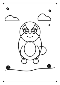 Koala en el eucalipto es un dibujo de animales para colorear gratis, con contornos negros claros y detalles fáciles de imprimir para niños. Abre el archivo PNG, imprímelo en A4 y úsalo en casa, en el jardín de infancia o en la escuela.