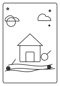 Día de playa con castillo de arena es un dibujo de verano para colorear gratis, con contornos negros claros y detalles fáciles de imprimir para niños. Abre el archivo PNG, imprímelo en A4 y úsalo en casa, en el jardín de infancia o en la escuela.