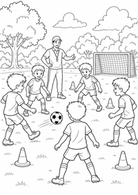 Pass training — página para colorir é uma página gratuita para colorir e imprimir em A4, com contornos pretos nítidos e áreas claras para colorir. Sem cadastro.