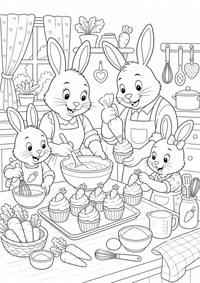 Campers em lake – detalhada cena — página para colorir é uma página gratuita para colorir e imprimir em A4, com contornos pretos nítidos e áreas claras para colorir. Sem cadastro.